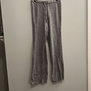 Jones Women's Gray Elastic Waist Drawstring Lounge Sweatpants